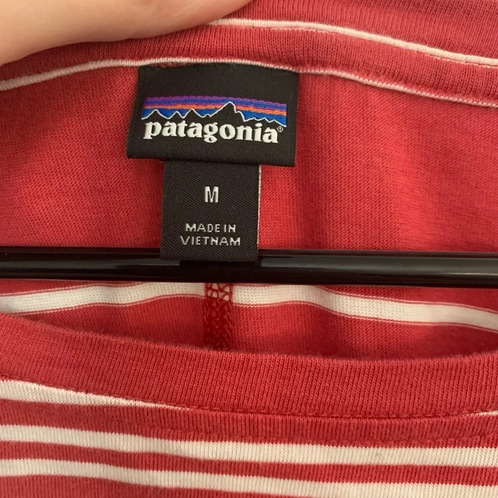Patagonia Soft 3/4 Sleeve Stripe Top - Picture 2 of 3